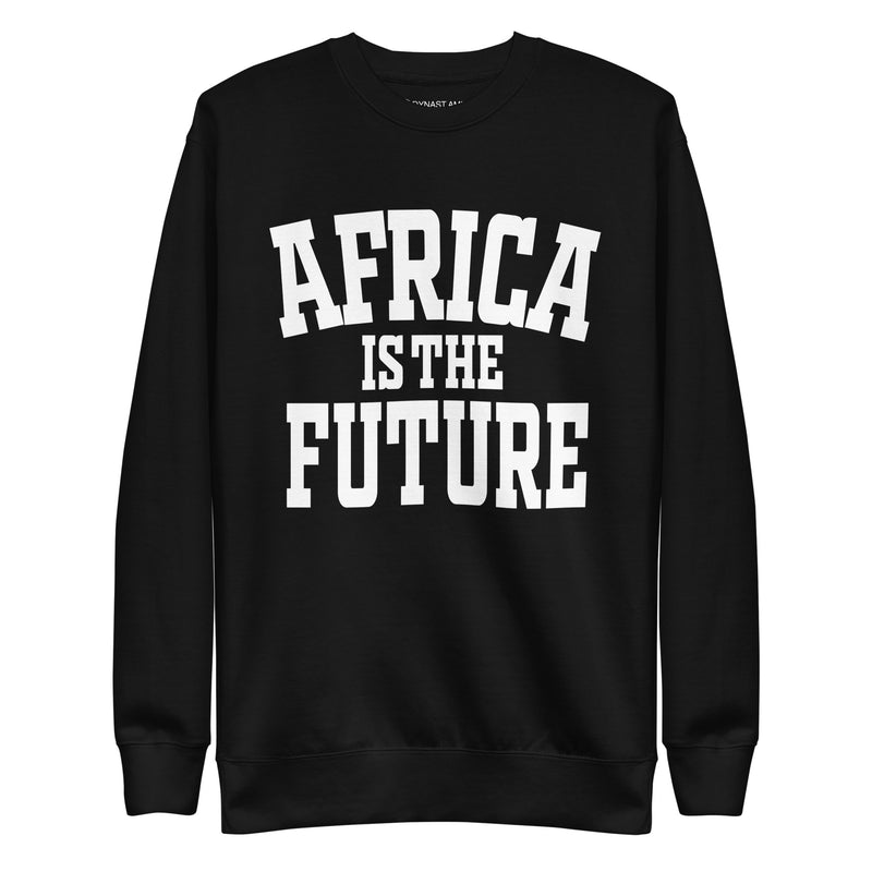 Africa is the Future | On Black - Unisex Fleece Pullover