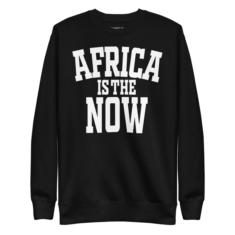Africa Is The Now | On Black - Unisex Fleece Pullover