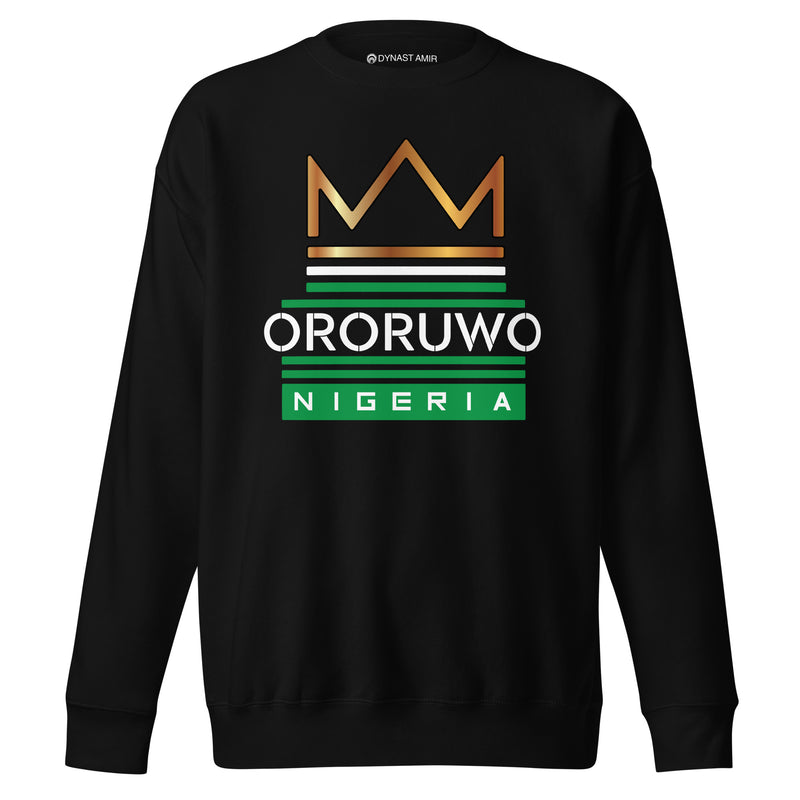 Ororuwo | On Black - Unisex Fleece Pullover