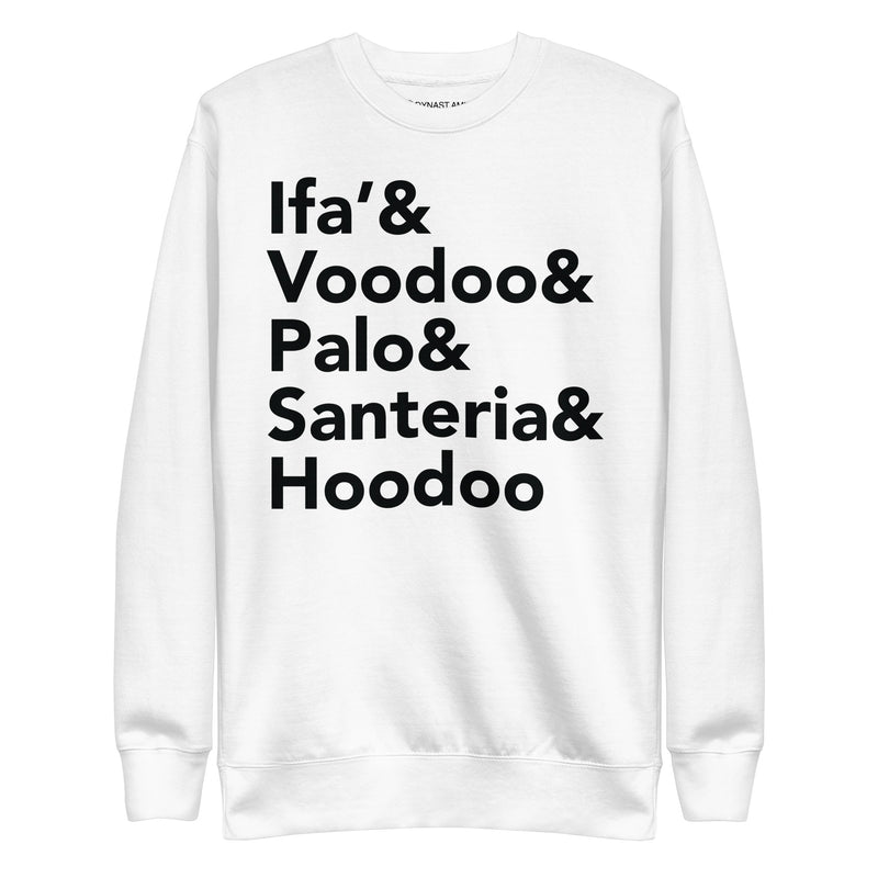 Ifa | On White - Unisex Fleece Pullover