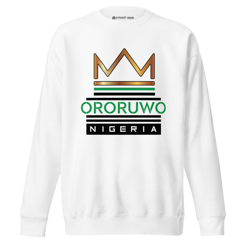 Ororuwo | On White - Unisex Fleece Pullover
