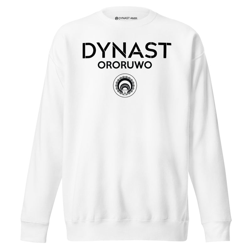 Dynast Ororuwo | On White - Unisex Fleece Pullover