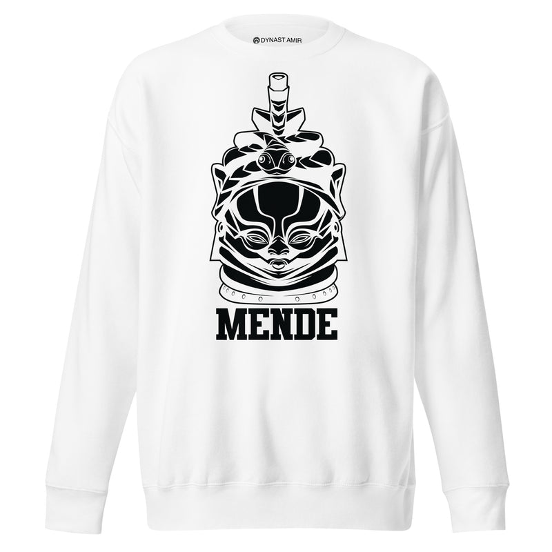 Mende | On White - Unisex Fleece Pullover