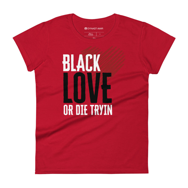 Black Love or Die Tryin | Women - On Red