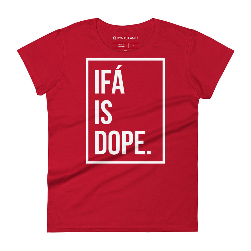 Ifá is Dope | Women - On Red